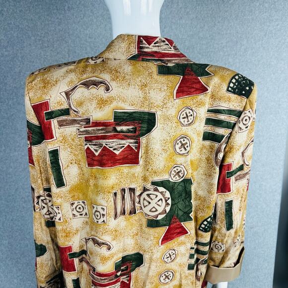 Vintage Toni Garment for CC Magic Womans Sz Medium Topper Blazer Long Sleeve - Picture 5 of 7